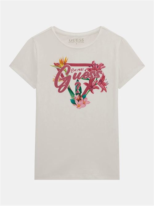 t-shirt girl white GUESS | J5GI16K6YW4/G011